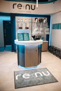 Renu London wellness centre reception area